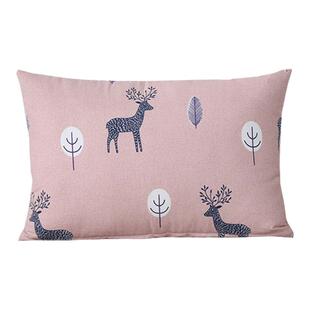 沙发靠垫套长方形抱枕套不含芯大号长条靠枕套罩客厅大靠背垫定制