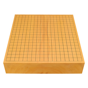 德川日本香榧木棋盘92mm厚一枚板目围棋桌上盘太刀目盛刻线80095