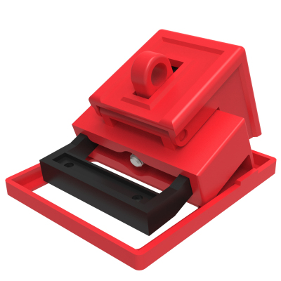 卡箍式断路器锁空气开关上锁装置