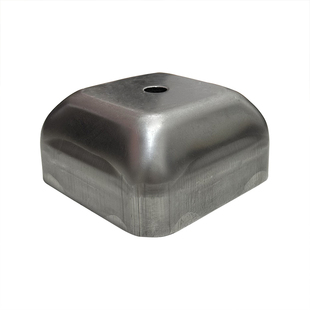 金属不锈钢堆垛脚碗立柱管堵40方管顶盖料箱翻边脚碗堆垛货架配件