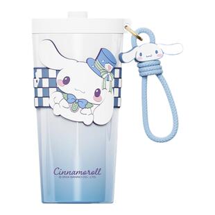 库洛米保温杯女生高颜值咖啡随行杯316吸管杯子日常家用可爱上班