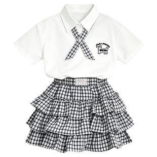 初夏绝美套装女童夏季连衣裙2026新款今年流行爆款大童女装夏裙子