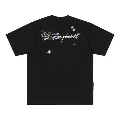 【WASSUP官方店】花卉刺绣短袖女