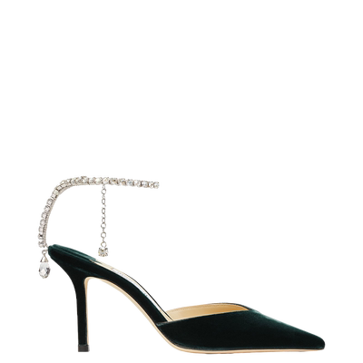 JIMMYCHOO/全水晶饰高跟鞋