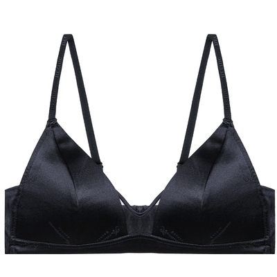 不期而遇系列前中拼接无托文胸