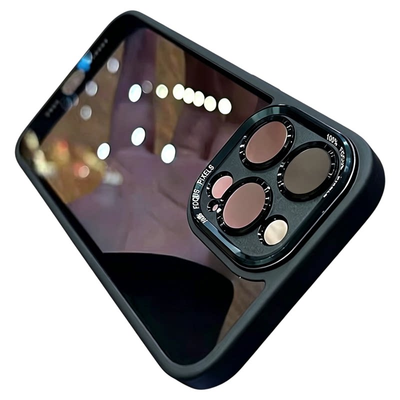 适用苹果16promax手机壳14新款iphone13简约18透明百搭精孔15外壳12全包防摔情侣高级手机套17爆款小众