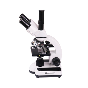 德国bresser双目显微镜中小学生专业三目生物光学高倍高清中学生初中生儿生科学实验高中生生日礼物