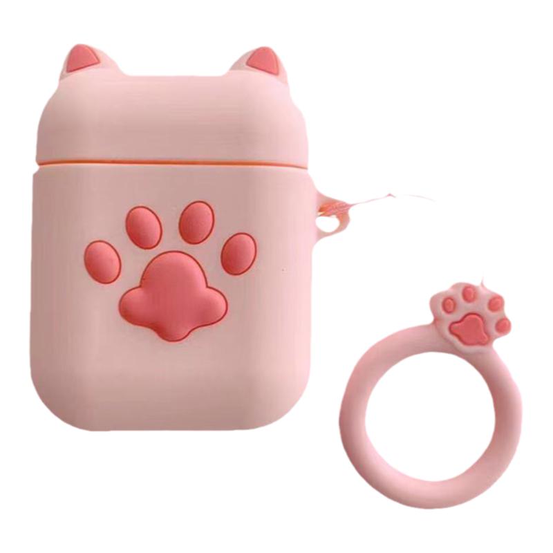 3件21元任选ins趣味卡通可爱猫爪适用苹果AirPods3保护壳1/2代蓝牙耳机硅胶套pro5代T-C口