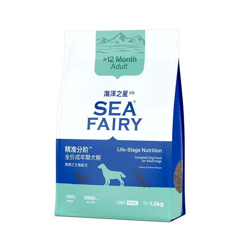 海洋之星臻越全价成犬粮幼犬粮