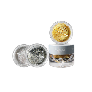 艺彩文墨爆闪粉珠光金色银色亮晶晶高光提亮点缀闪亮舞台新娘妆