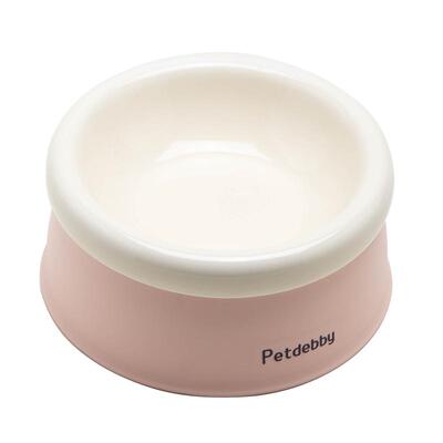 Petdebby简约猫碗狗碗陶瓷猫食盆