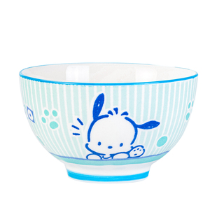 帕恰狗碗个人专用釉下彩餐具家用陶瓷米饭碗高颜值可爱盘子碗套装