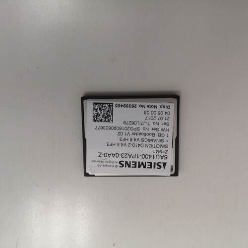 询价-CF卡 6AU1400-2PA23-0AA0-Z -可维修