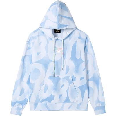 boylondon套头卫衣连帽潮流情侣