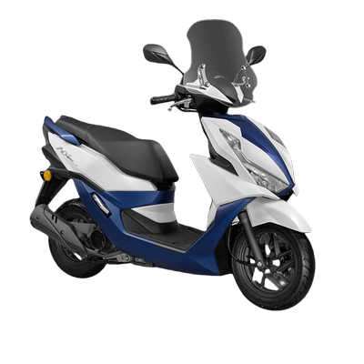 适用五羊本田NX125挡风玻璃改装