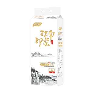 2160张柔中洁大包抽纸江南印象挂抽悬挂抽纸平纹纸巾挂墙式卫生纸
