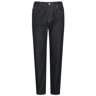 【四面弹/科技蓝】利郎官方牛仔裤男士春秋款新款男装修身裤子