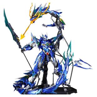 千手摩动核敖丙国创机甲合金骨架可动模型带龙金属色喷涂改色代工