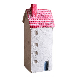 水泥小屋迷你小房子花盆装饰品小摆件创意桌面摆设阳台花园装饰