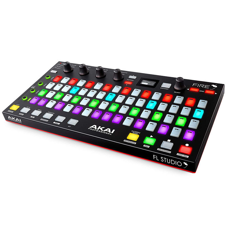 AKAI雅家 Fire FL Studio专属控制器MIDI键盘打击垫水果编曲电音