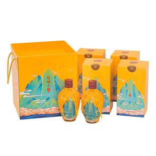 圣龙山8度黄酒纯粮食自然发酵酒(300ml*4)礼盒装