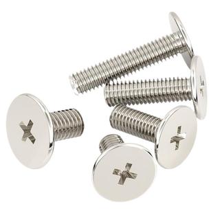 镀镍十字大平头螺丝钉特大薄头扁平头低矮短头螺栓M1.6M2.5M3M4M6