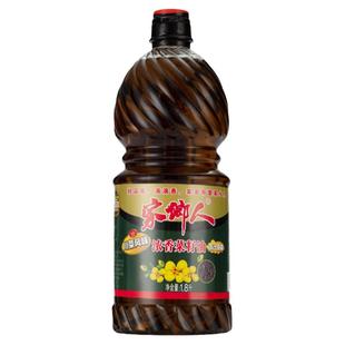 家乡人正品家用浓香菜籽油湘川烹饪炒菜厨房小瓶装食用油菜油香油