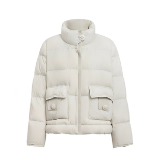 YAYA鸭鸭2025冬季新潮流时尚休闲百搭女士短款加厚保暖羽绒服外套