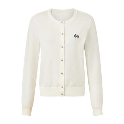 【含绵羊毛】GOLDEN BEAR/金熊2026年春季新品女士长袖针织开衫