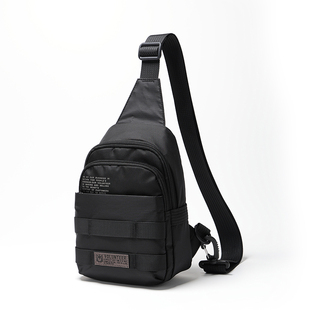 斯帕曼男士胸包牛津布斜挎包轻便运动小包单肩包男挎包休闲小背包