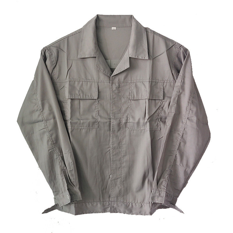长袖工作服套装男耐磨春秋厂服上衣定制汽修服机电工装劳动劳保服