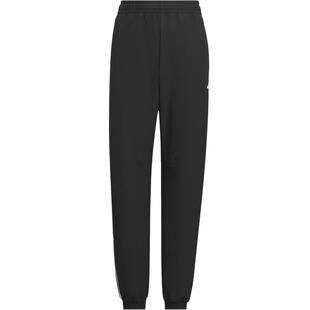 阿迪达斯童装25冬季男女大童裤子加绒保暖儿童针织运动长裤KB5100