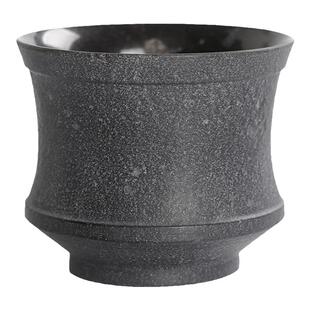 冰碛岩茶杯中式纯手工主人杯大号品茗杯单杯杯子石头养生功夫茶具