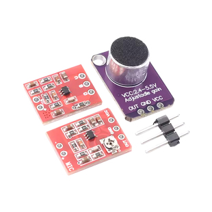 MAX4466声音传感器模块麦克风前置放大器咪头驻极体话筒MIC开发板