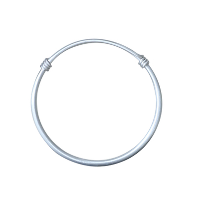 民族风男女款足银定制刻字手镯