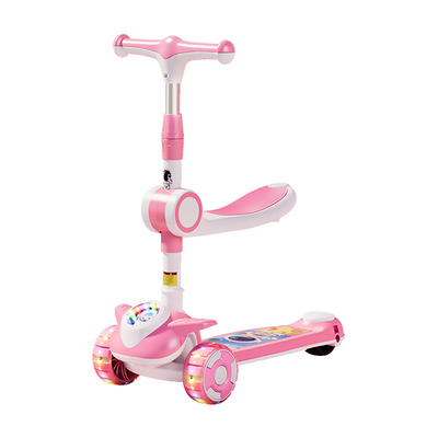 滑板车3到6岁三合一平衡车可坐滑