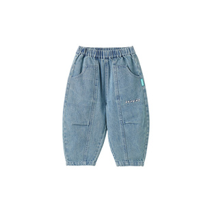 【哈伦牛仔裤】博睿恩男女宝宝休闲牛仔裤春款儿童百搭裤子