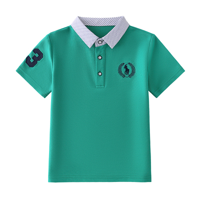 男童polo衫短袖夏季2026新款