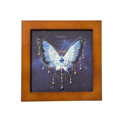 法式珠绣装饰画摆件七夕礼物