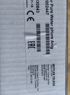议价梅特勒pH Sensor Pure Water pHure Anlg电极52002447，议价