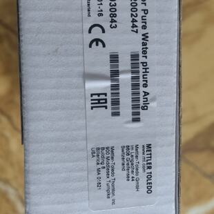 议价梅特勒pH Sensor Pure Water pHure Anlg电极52002447，议价