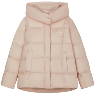 【小熊软糖】TeenieWeenie女装少女感羽绒服冬季可拆卸连帽短外套