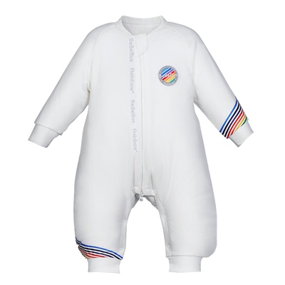 BeBeBus婴儿睡袋春秋冬儿童恒温分腿连体睡衣宝宝四季通用防踢被