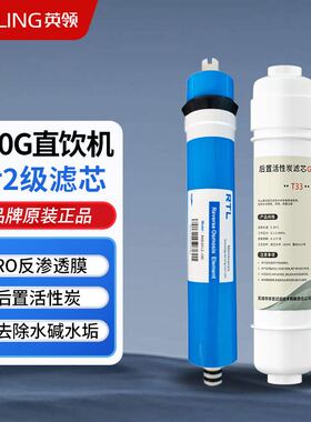 英领200G全套滤芯RO膜PP棉活性炭滤芯直饮机