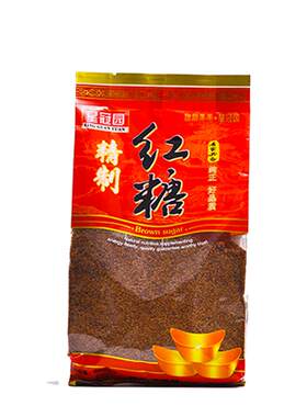 星冠园云南甘蔗熬制红糖粉400g