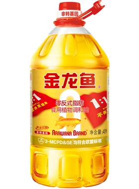 金龙鱼非转基因黄金比例调和油4L
