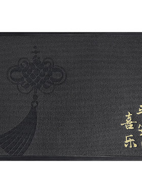 入户地垫门口地毯入户门脚垫入门门垫别墅新中式家用高级进门门垫