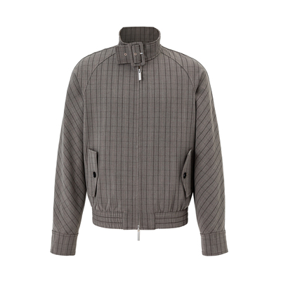 BALIANG「捌樑」 绪'thread' 可调节日子袢箱型哈灵顿夹克外套