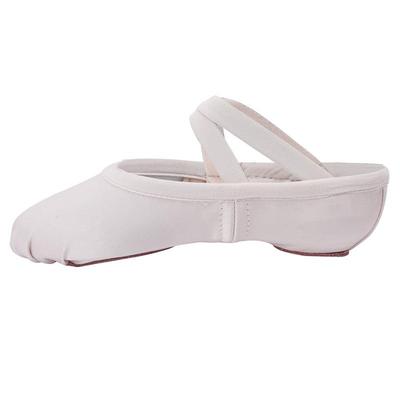 sansha/三沙儿童舞蹈鞋弹力缎面