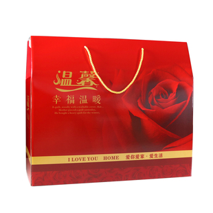 通用被子家纺手提礼盒现货 毛毯夏凉被四件套床上用品包装盒批发